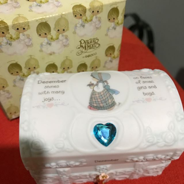Precious Moments Hope Chest "December", Everything Else on Carousell
