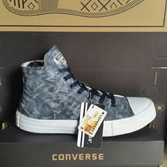Sepatu Cowok Murah Converse Ct 2 Denim Sepatu Import Premium Size 39 43 Olshop Fashion Olshop Pria Di Carousell