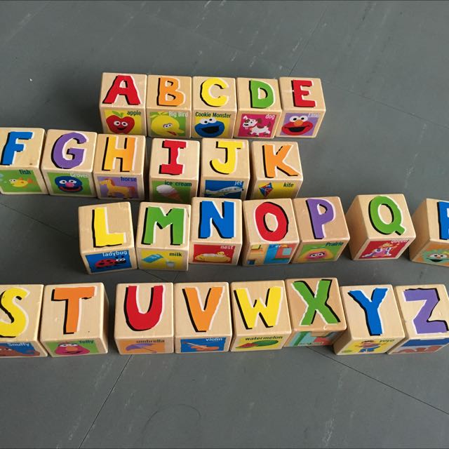 Sesame Street Wooden Blocks