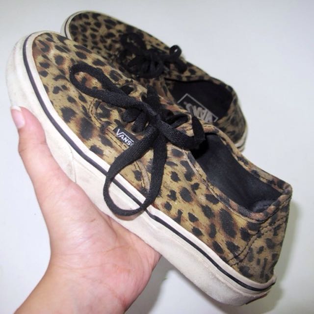 vans lo pro leopard