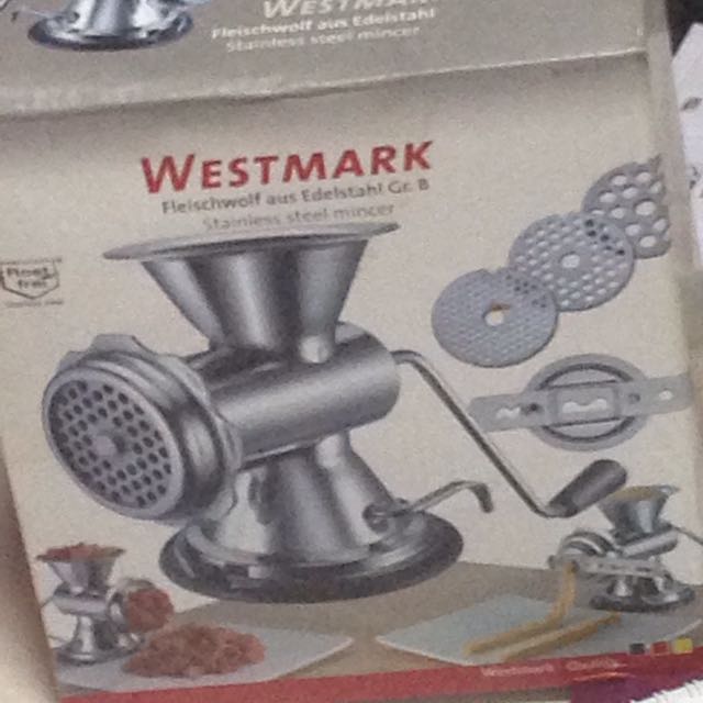 Westmark Stainless Steel Mincer For Meat Dough Home Appliances On Carousell
