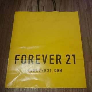Forever 21 紙袋