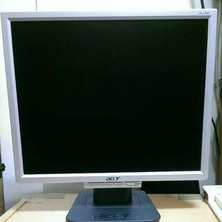Acer 液晶 螢幕 顯示器 17 吋 LED LCD
