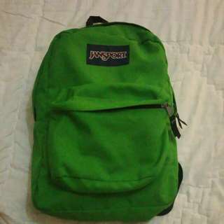 Jansport Daily Backpack Warna Green/black ORI