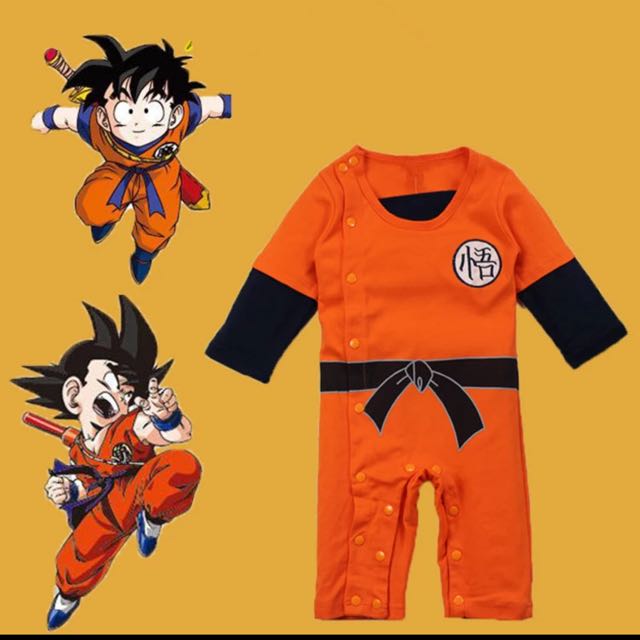 Baby Rompers Dragon Ball Child Costumes Newborn Boys Clothes For