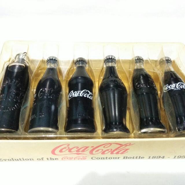 Coca Cola Miniature Bottles Set. 18941950., Hobbies & Toys