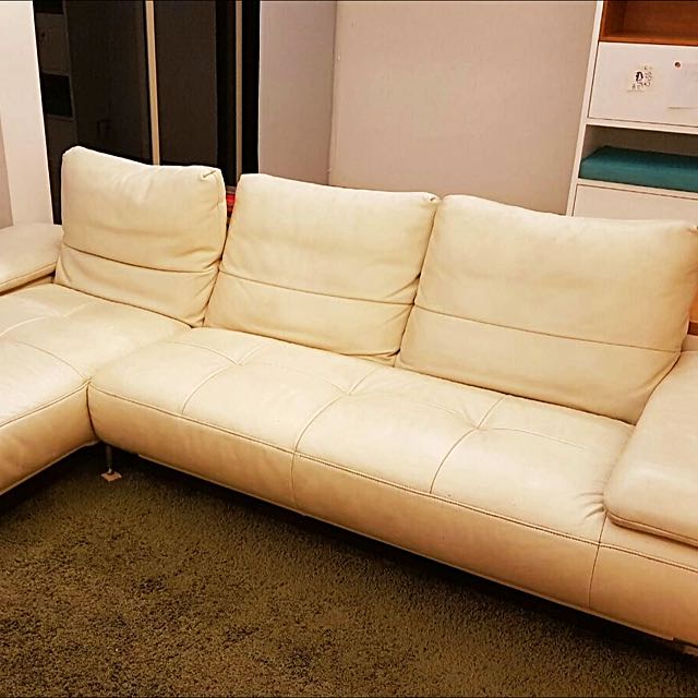 Genuine Leather Kuka Brand Sofa Furniture Sofas On Carousell