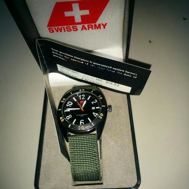 Jam swiss army best sale ori