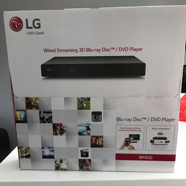 LG BP450 Smart 4 in 1 Blu Ray Player, TV & Home Appliances, TV