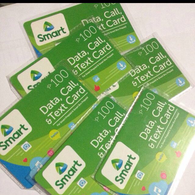 Smart Load Card 100pesos Electronics On Carousell