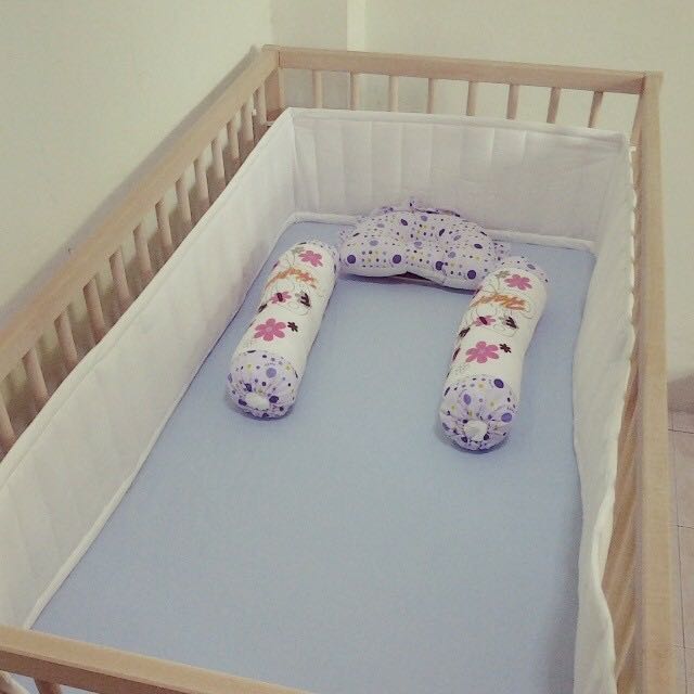 Sniglar Baby Cot IKEA complete with Mattress, Babies & Kids, Baby