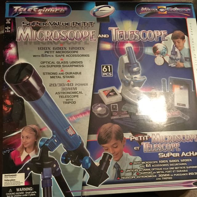 Value pack microscope and hot sale telescope