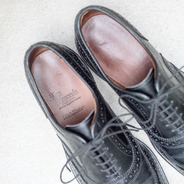 Allen edmonds mcallister black best sale