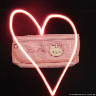 Hello Kitty Pink Pattern Pencil Case