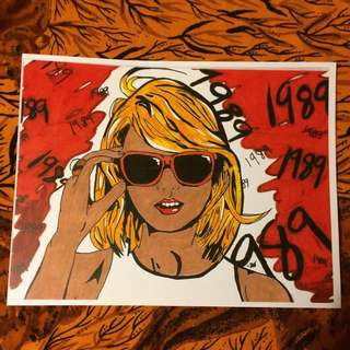 Taylor Swift 1989 Pop Art
