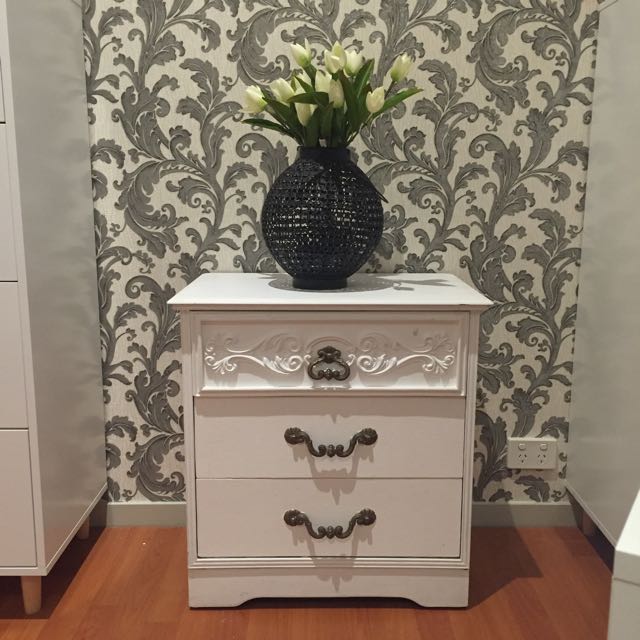 Vintage Style Dressing Bedside Table Antiques Furniture On Carou