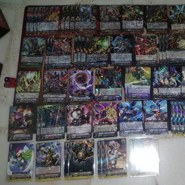 CARDFIGHT VANGUARD ZODIAC TIME BEAST DECK, Hobbies & Toys, Toys & Games ...