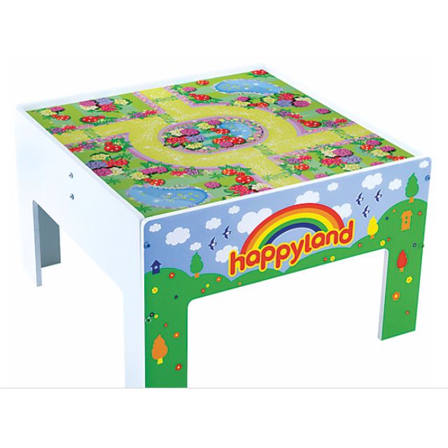 elc activity table wooden