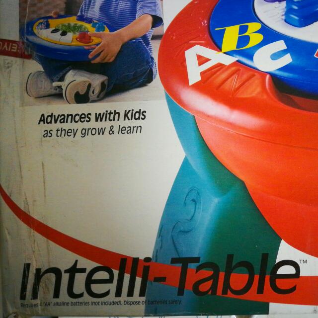 Fisher price 2025 intelli table