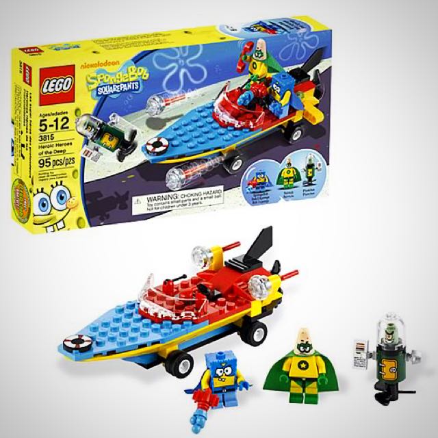 Lego spongebob heroic heroes of 2025 the deep