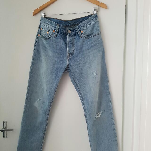 levis 501 ct tapered