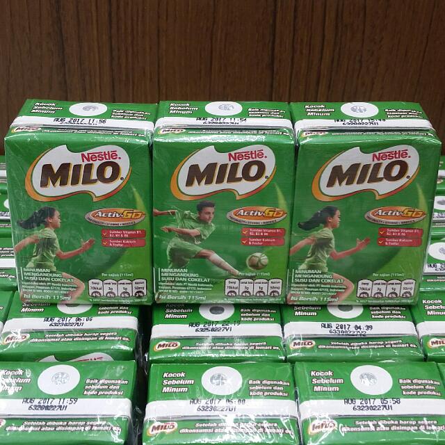 Milo Mini Packet Drink for Kids, Food & Drinks, Packaged & Instant Food