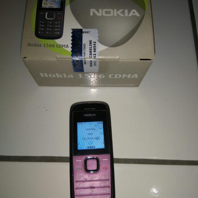 Nokia 1506 Cdma Telepon Seluler Tablet Di Carousell
