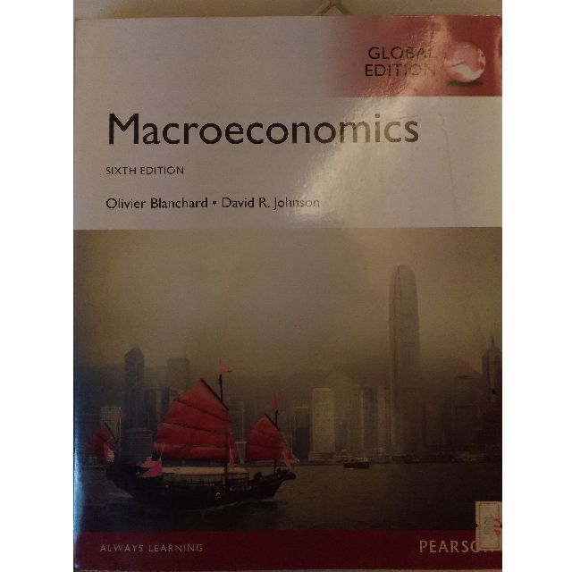 Olivier Blanchard Macroeconomics 6th Edition Pearson Publishers Books Stationery Textbooks On Carousell
