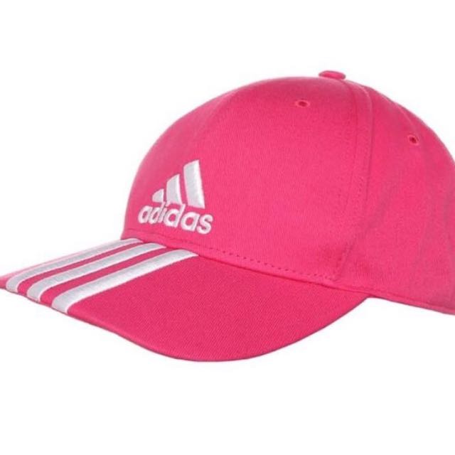 pink adidas cap