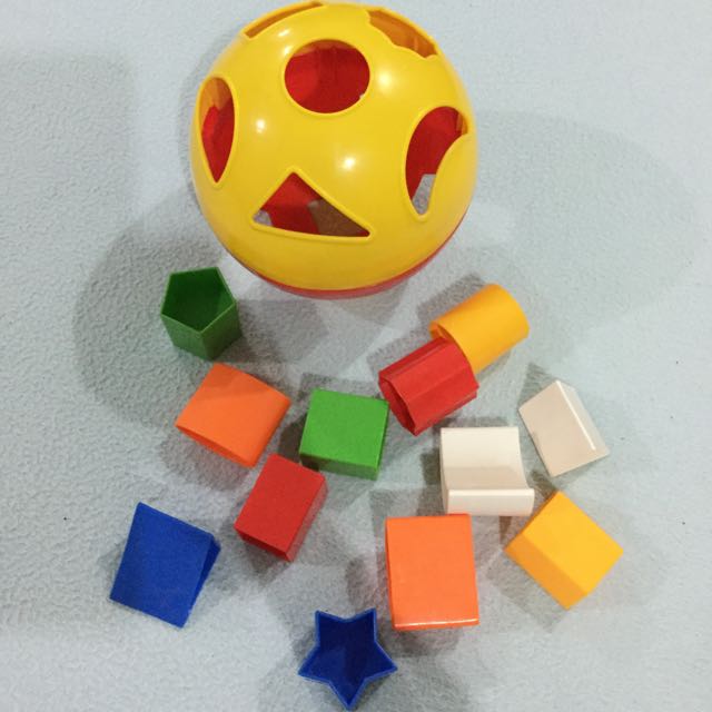 plastic shape sorter