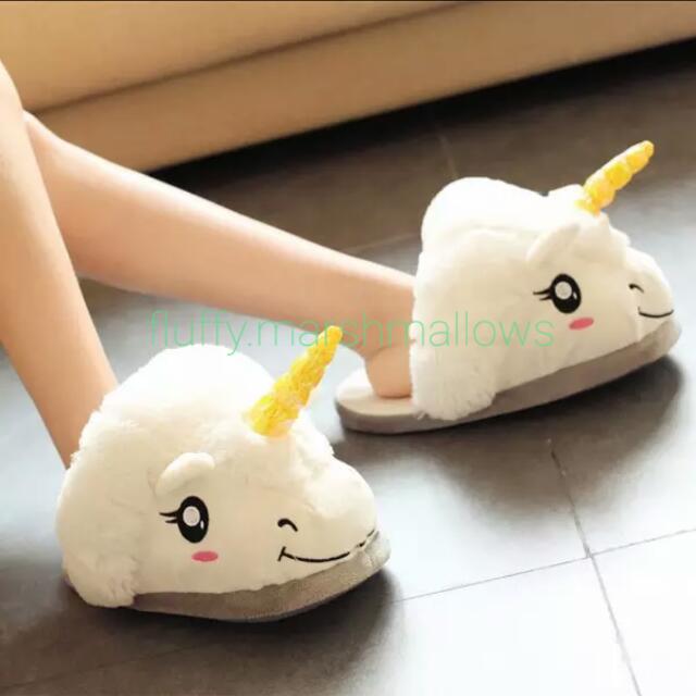 cute unicorn slippers