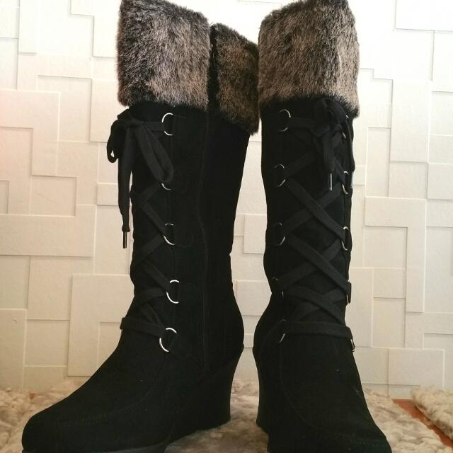 Rampage black combat boots deals