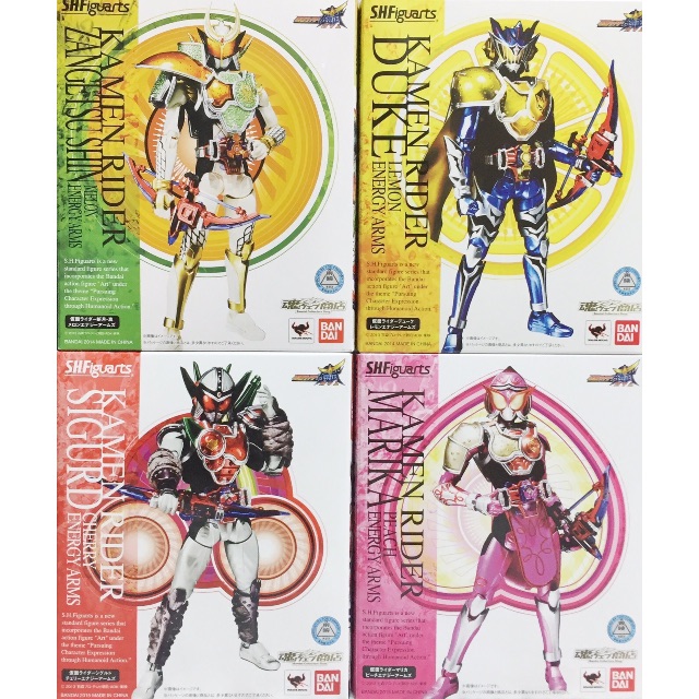 From Japan S H Figuarts Kamen Rider Gaim Kamen Rider Sigurd Cherry Energy A