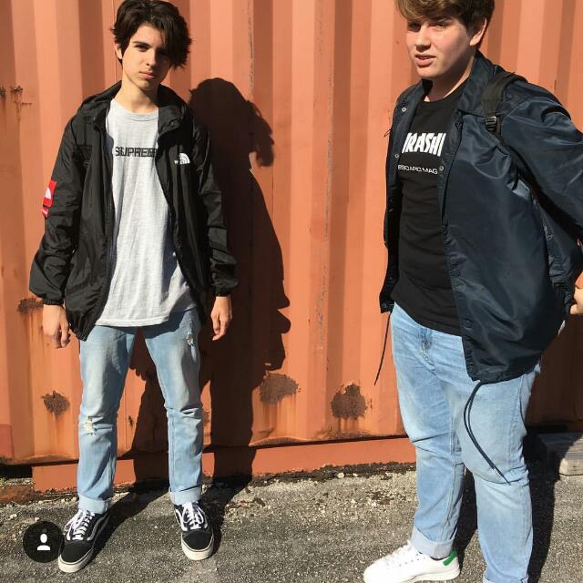 North face supreme bomber jacket cheap
