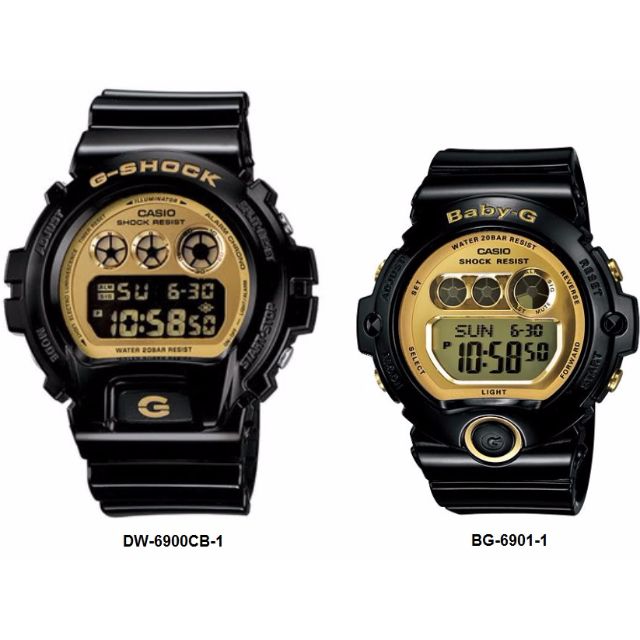 g shock baby g black gold