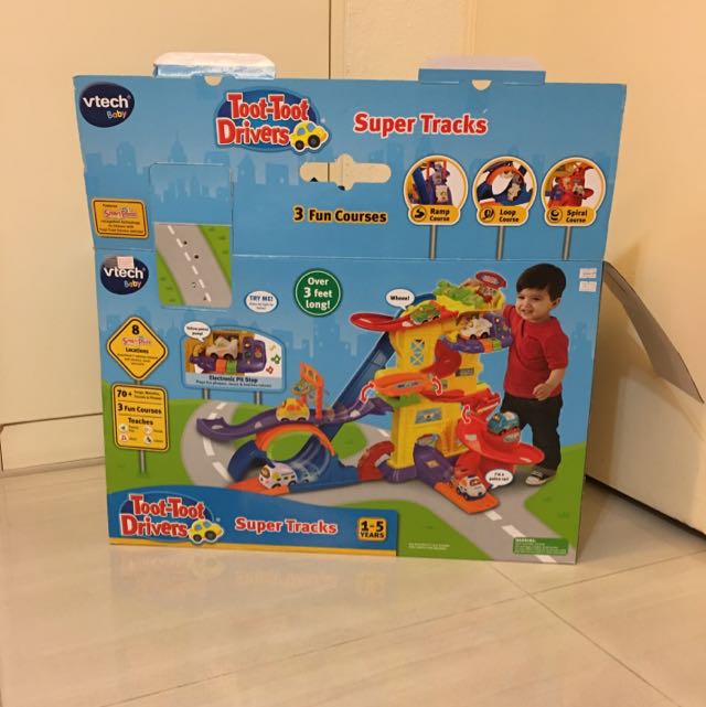 vtech toot toot super tracks