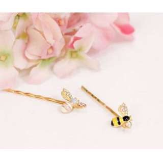 Bumble bee Hairvine gold  Pretty beads, Bumble bee, Bridal hair accessories