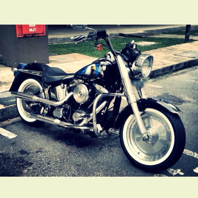 1995 harley fatboy sales