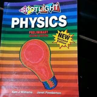 Spotlight Preliminary Physics Textbook