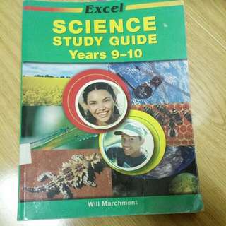 Excel Science Study Guide Year 9-10