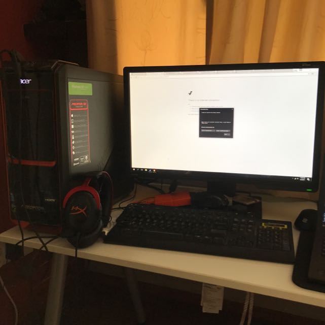 ACER G3-605 PC and BenQ Zowie XL-2411 Monitor 144hz, Computers & Tech ...