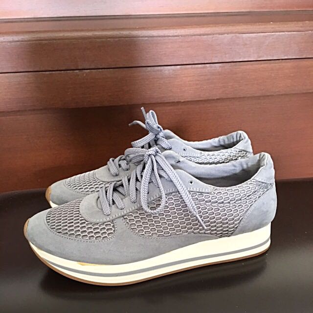 Brand New Grey Zara Shoes/Trainers 