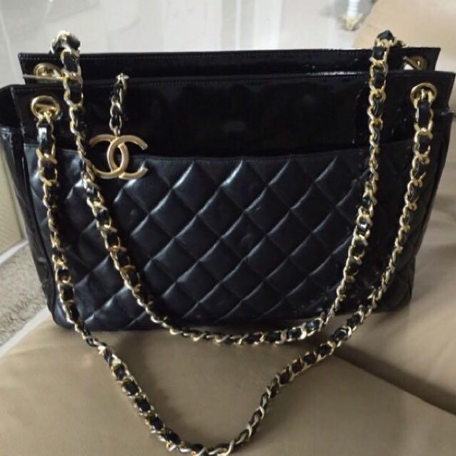 Sold Chanel Classic 15 Extra Jumbo Tote Bag And Ghw