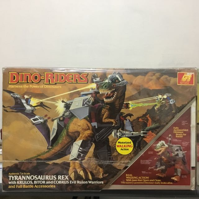 Dino Riders Tyrannosaurus Complete, Hobbies & Toys, Toys & Games on