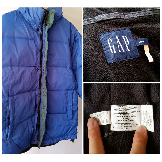 GAP Down Winter Jacket (Category: Hoodies) located in Singapore. Submitted by prmortes (Listing ID 88912260, Image 3). Description: .
