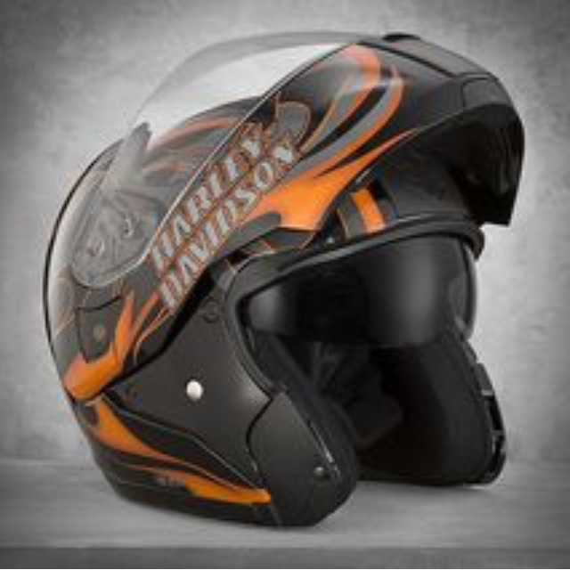 Genuine Harley Davidson Flip Up Fullface Helmet Motorbikes on Carousell