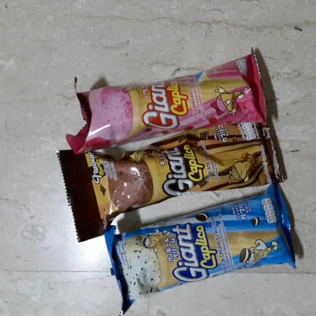 Giant Caplico Ice Cream, Food & Drinks, Chilled & Frozen Food on Carousell