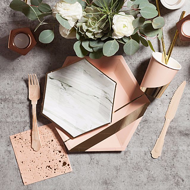 Harlow Grey Marble Hexagon Small Party Plates Hobbies Toys Stationery Craft Occasions Party Supplies On Carousell They are really beautiful and add a nice touch of. harlow grey marble hexagon small party plates