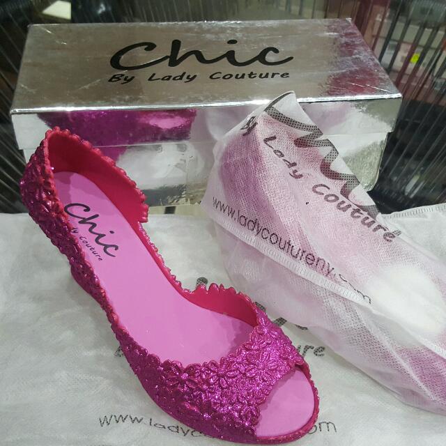 chic by lady couture jelly shoes