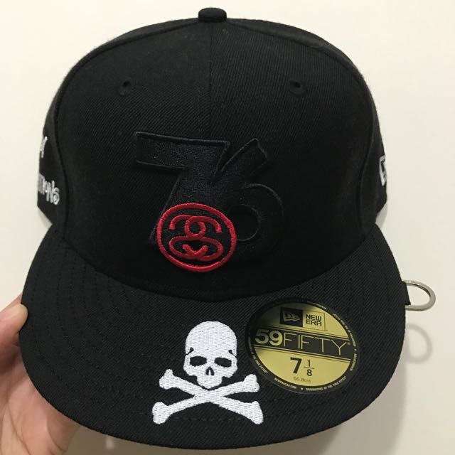 Mastermind Japan x Stussy x New Era Limited Edition Fitted cap 7 1/8